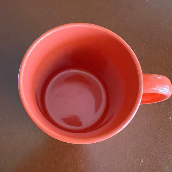 "I-5 Cafe and Creamery" Orange Coffee Mug - Picture 5 of 5